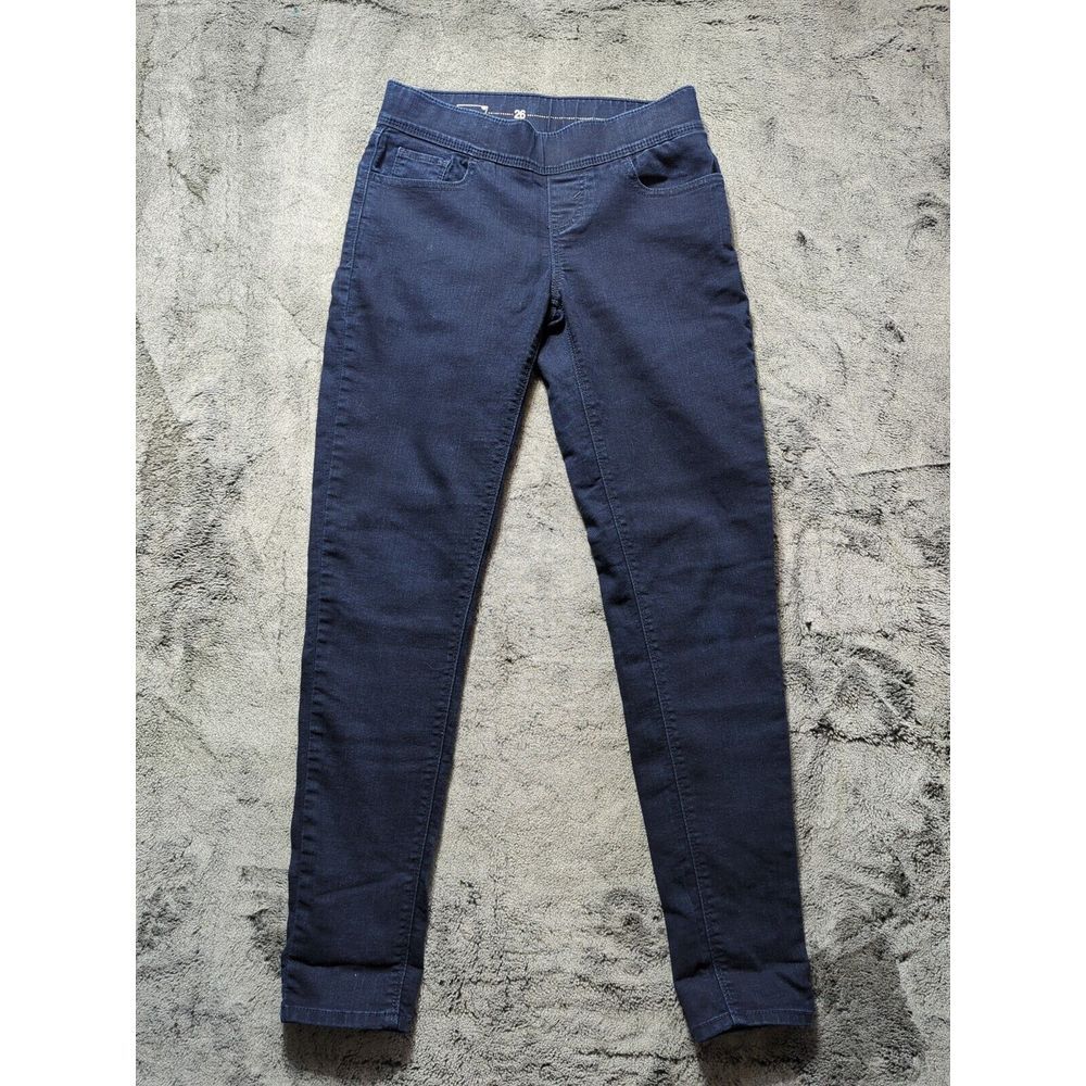 Levi's Skinny Pull On Jeans Women's Size 26 Dark Wash